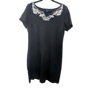 Talbots Women's Black Knee Length Dress